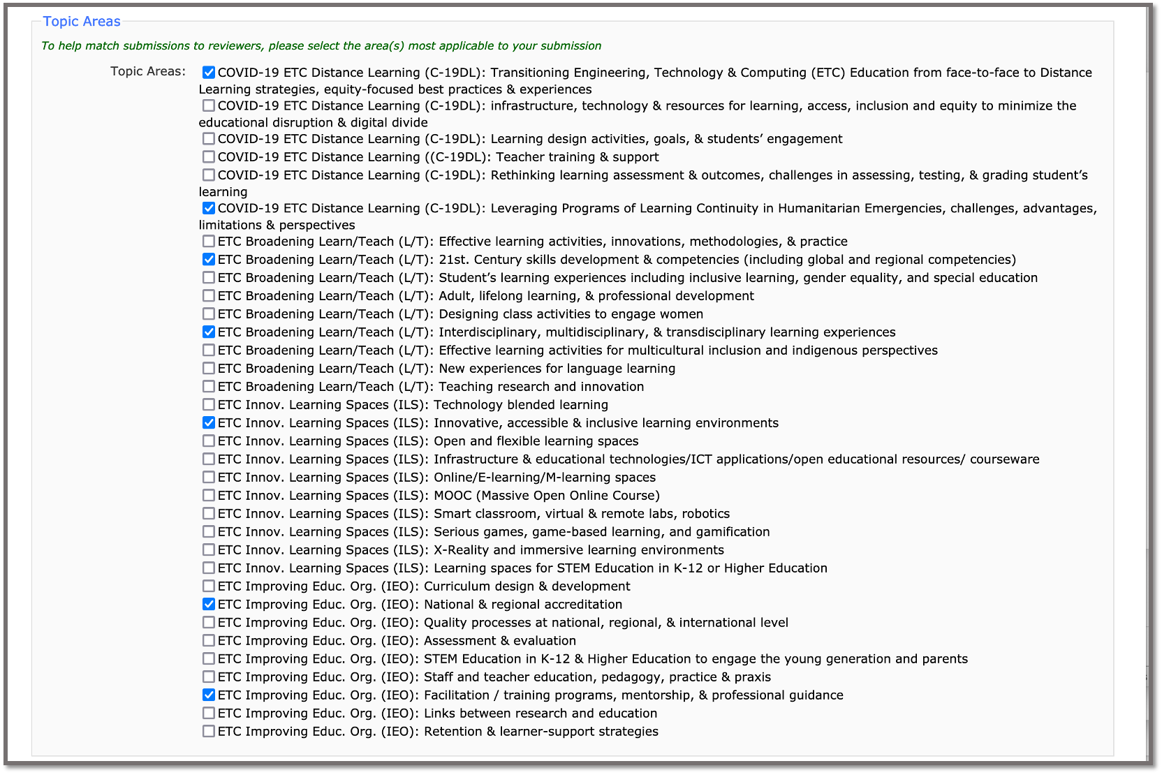 OpenConf Reviewer Sign up Personal Data