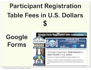 Participant Payment in US Dollars Image